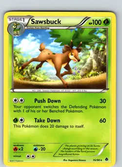 Sawsbuck 16/98 2011 BW Emerging Powers Regular Rare - Image 1