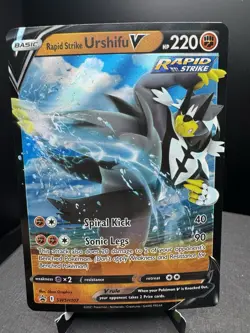 Pokemon TCG Sword & Shield Rapid Strike Urshifu SWSH107 Black Star Promo NM - Image 1