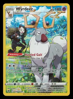 Pokemon Card - Wyrdeer Character Rare Astral Radiance TG06/TG30 Near Mint - Image 1