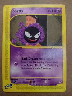 Gastly 109/165 Pokemon Expedition Card 2002 Pokemon TCG WOTC Near Mint Condition - Image 1