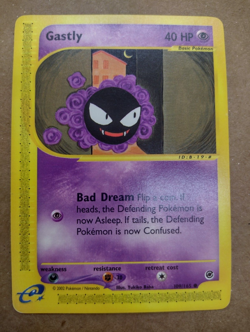Gastly 109/165 Pokemon Expedition Card 2002 Pokemon TCG WOTC Near Mint Condition - Image 3