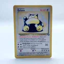 Pokemon TCG Karte - Relaxo 27/64 DE Non Holo Rare Dschungel 1999 - Image 1