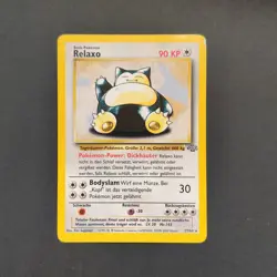 Pokemon TCG Karte - Relaxo 27/64 DE Non Holo Rare Dschungel 1999 - Image 2