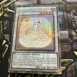Yugioh Garden Rose Maiden DOOD-EN101 Starlight Rare 1st Edition NM - Image 1