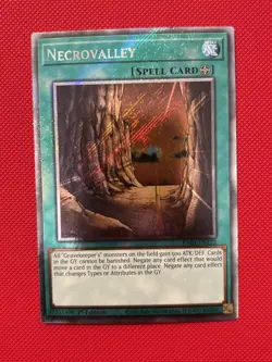 Yugioh! RA04-EN122 NECROVALLEY - PLATINUM SECRET RARE 1st EDITION NM SHIPS ASAP! - Image 2