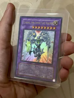 Yugioh Elemental Hero Shining Flare Wingman DR04-EN096 Ultra Rare NM/M - Image 1