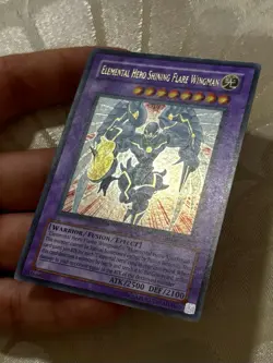 Yugioh Elemental Hero Shining Flare Wingman DR04-EN096 Ultra Rare NM/M - Image 2