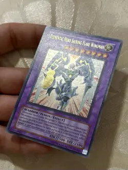 Yugioh Elemental Hero Shining Flare Wingman DR04-EN096 Ultra Rare NM/M - Image 5