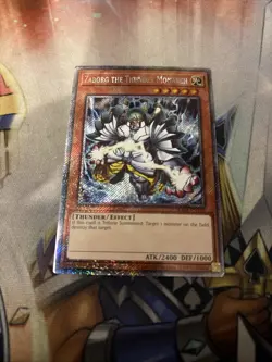 YuGiOh Zaborg the Thunder Monarch - RA04-EN125 Platinum Secret Rare - Image 1