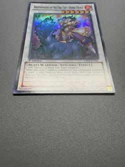 Yu-Gi-Oh! BROTHERHOOD Of The Fire Fist - Horse Prince Super 1st CBLZ-EN097 MP - Image 2