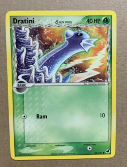 Dratini 46/101 EX Dragon Frontiers - Common Pokemon Card - NM/Mint - Image 1