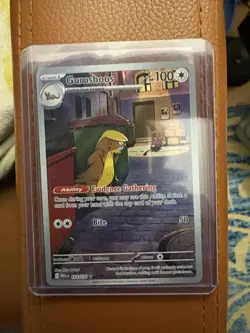Gumshoos 153/132 Me01: Mega Evolution Illustration Rare Pokemon Card NM - Image 1