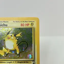 Raichu 16/130 Base Set 2 Holo Rare Pokemon TCG - LP Card - Image 5