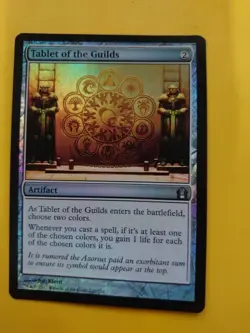 Tablet of the Guilds FOIL RTR Artifact Magic the Gathering Card. - Image 2
