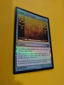 Tablet of the Guilds FOIL RTR Artifact Magic the Gathering Card. - Image 3