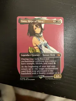 Yuna, Hope of Spira (Borderless) Showcase MTG Final Fantasy M0404 Legal Card - Image 1
