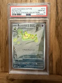 Reuniclus 212 Sv: Scarlet & Violet Promo Cards Holo. PSA GEM MINT 10 - Image 1