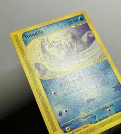 Totodile 135/165 (LP) Common E-Series: Expedition 2002 Pokemon Card - Image 4