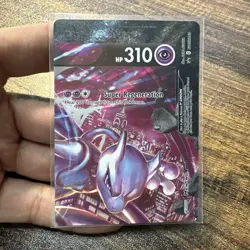 Pokemon MEWTWO V-Union full 4 card black star promo set SWSH159 160 161 162 mint - Image 3