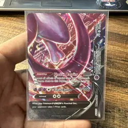 Pokemon MEWTWO V-Union full 4 card black star promo set SWSH159 160 161 162 mint - Image 5