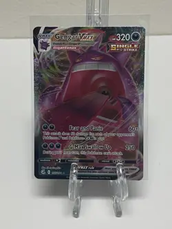 Pokemon TCG Gengar VMAX 157/264 Swsh08: Fusion Strike Holo Card Mint Condition - Image 1