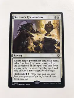Sevinne's Reclamation MTG Magic the Gathering Card NM Near Mint MKC - Image 1