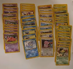 Pokemon Neo Genesis Lot - 50 Cards. Non Holos. NM/LP/MP - Image 1