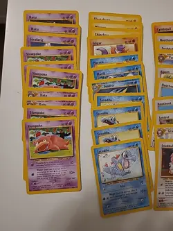 Pokemon Neo Genesis Lot - 50 Cards. Non Holos. NM/LP/MP - Image 2