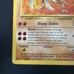 Pokemon TCG Kabutops 24/62 Fossil Unlimited Non-Holo Card LP - Image 5