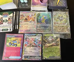 Surging Sparks Pokemon ETB Opened With Promo, Cards +hits And Code Cards - Image 3