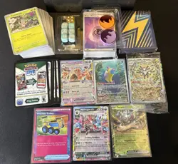 Surging Sparks Pokemon ETB Opened With Promo, Cards +hits And Code Cards - Image 4