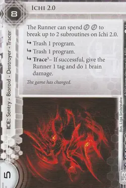 ANDROID NETRUNNER CARD - ICHI 2.0 - Image 1