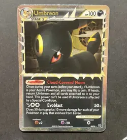 Pokemon Umbreon 86/90 Undaunted Holo Ultra Rare Card Mint Condition - Image 2