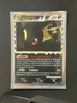 Pokemon Umbreon 86/90 Undaunted Holo Ultra Rare Card Mint Condition - Image 3