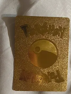 Charizard 120 HP Gold Foil Pokemon Card 4/102 Fan Art - Image 2
