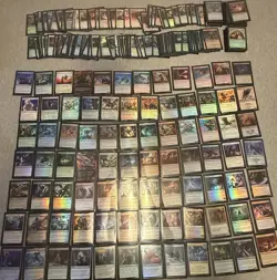 Magic The Gathering Bulk Lot 250+ Sleeved And 350+ Unsleeved Cards MTG Cards - Image 1