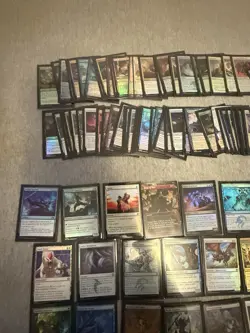 Magic The Gathering Bulk Lot 250+ Sleeved And 350+ Unsleeved Cards MTG Cards - Image 2