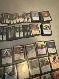 Magic The Gathering Bulk Lot 250+ Sleeved And 350+ Unsleeved Cards MTG Cards - Image 4