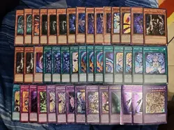 Yugioh 44 Card Dracotail Shaddoll Deck Core Genesys Format Construct Beast Ketu - Image 1