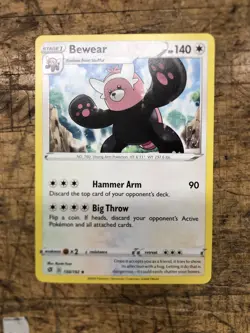 150/192 Bewear - Rebel Clash - Uncommon Pokemon TCG Card - Image 1