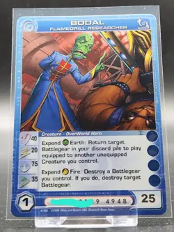 Chaotic Card : Bodal Flamedrill Researcher Fire And Stone Rare Location - Image 1