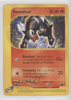 Houndour Pokemon e-Card Series Skyridge #66 2003 - Image 1
