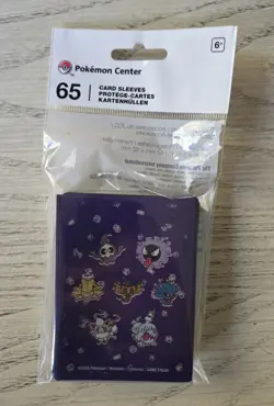 Pokemon TCG: Charming & Ghostly Card Sleeves (65 Sleeves) Pokemon Center - Image 1