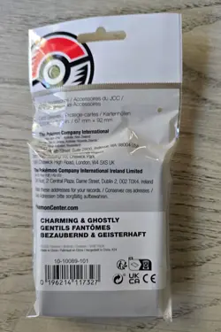 Pokemon TCG: Charming & Ghostly Card Sleeves (65 Sleeves) Pokemon Center - Image 2