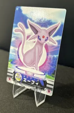 Pokemon JAPANESE Card - ESPEON #239 (BANDAI CARDDASS - PRISM) ZUKAN - Image 2