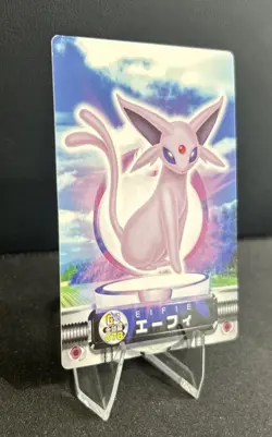 Pokemon JAPANESE Card - ESPEON #239 (BANDAI CARDDASS - PRISM) ZUKAN - Image 3