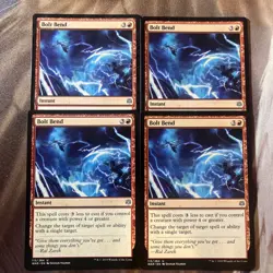 MTG / Bolt Bend X 4 / NM / War Of The Spark - Image 1