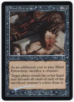 Mind Extraction 2001 Apocalypse FOIL Black Common Sorcery MTG NM AZ1 - Image 1