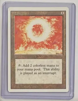 Sol Ring - Revised Edition - Magic the Gathering - Lightly Played - Image 1