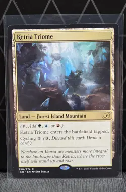 Ketria Triome (NonFoil) R - Ikoria Lair of Behemoths (IKO) MTG - 250 NM - Image 1